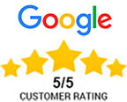 Google Customer Rating 5/5